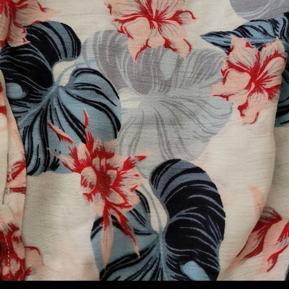 Roxy Floral Midi Dress Size XS - Picture 3 of 5